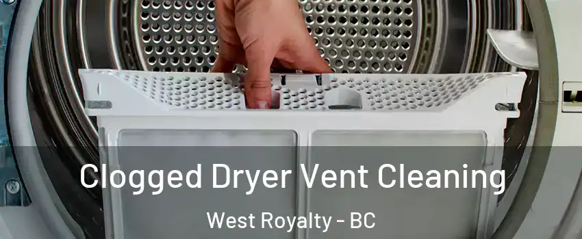  Clogged Dryer Vent Cleaning West Royalty - BC