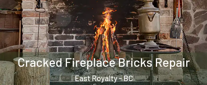  Cracked Fireplace Bricks Repair East Royalty - BC