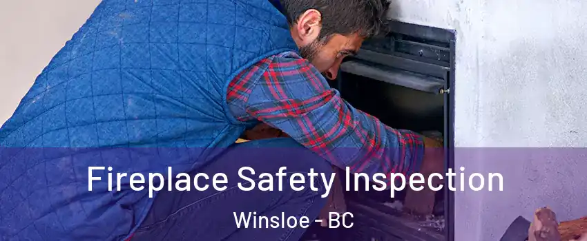  Fireplace Safety Inspection Winsloe - BC
