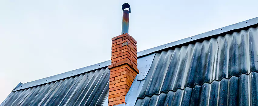Aluminium Chimney Flashing Repair in Victoria, BC