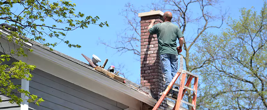 Chimney Crown Repair in Brighton, British Columbia