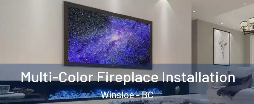 Multi-Color Fireplace Installation Winsloe - BC