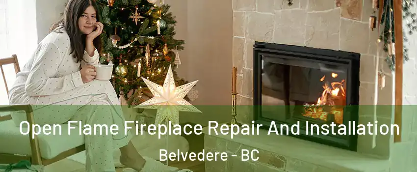 Open Flame Fireplace Repair And Installation Belvedere - BC