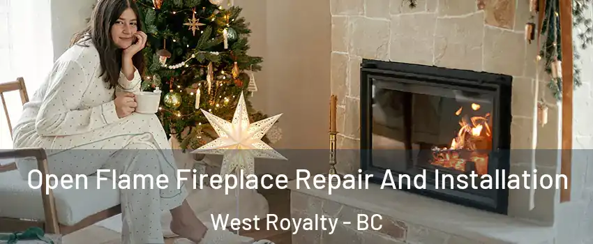  Open Flame Fireplace Repair And Installation West Royalty - BC