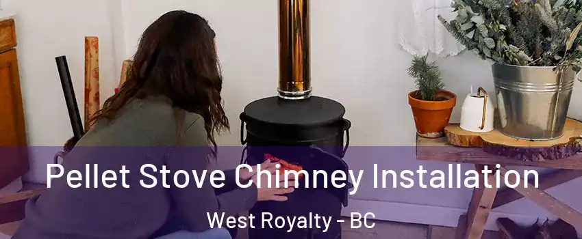  Pellet Stove Chimney Installation West Royalty - BC